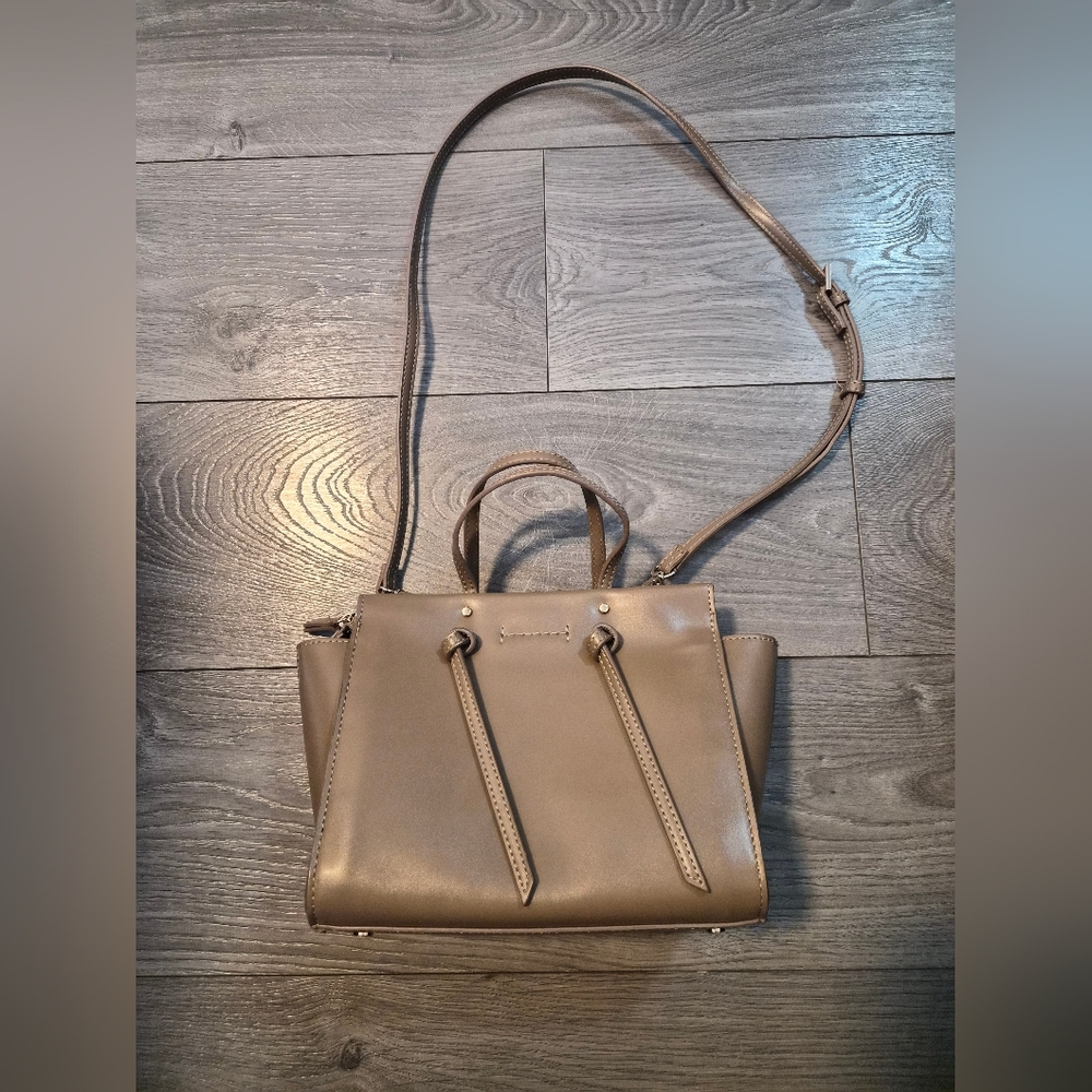 Zara mini city bag - taupe